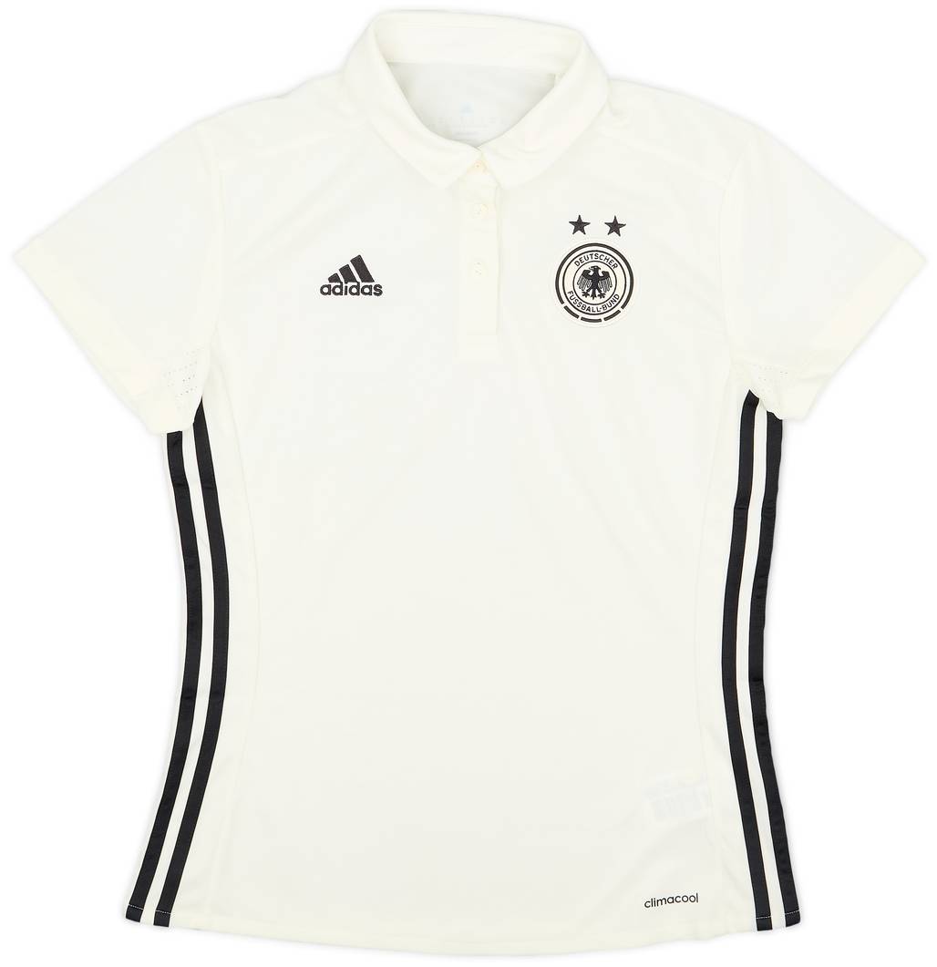 2017 Germany Women's Home Shirt - 9/10 - (Women's S)