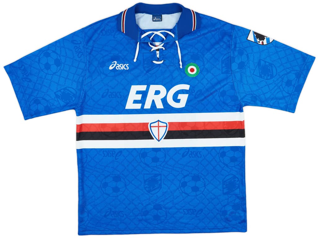 1994-95 Sampdoria Home Shirt - 8/10 - (XL)
