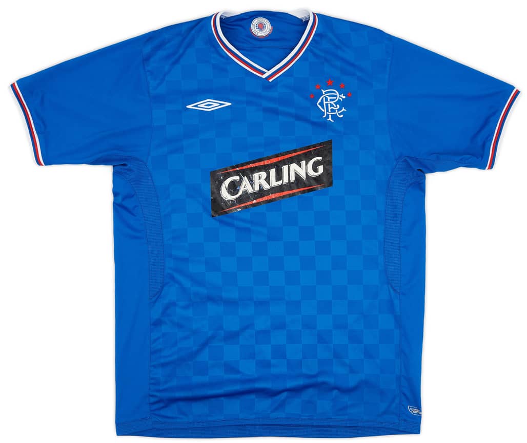 2009-10 Rangers Home Shirt - 4/10 - (L)