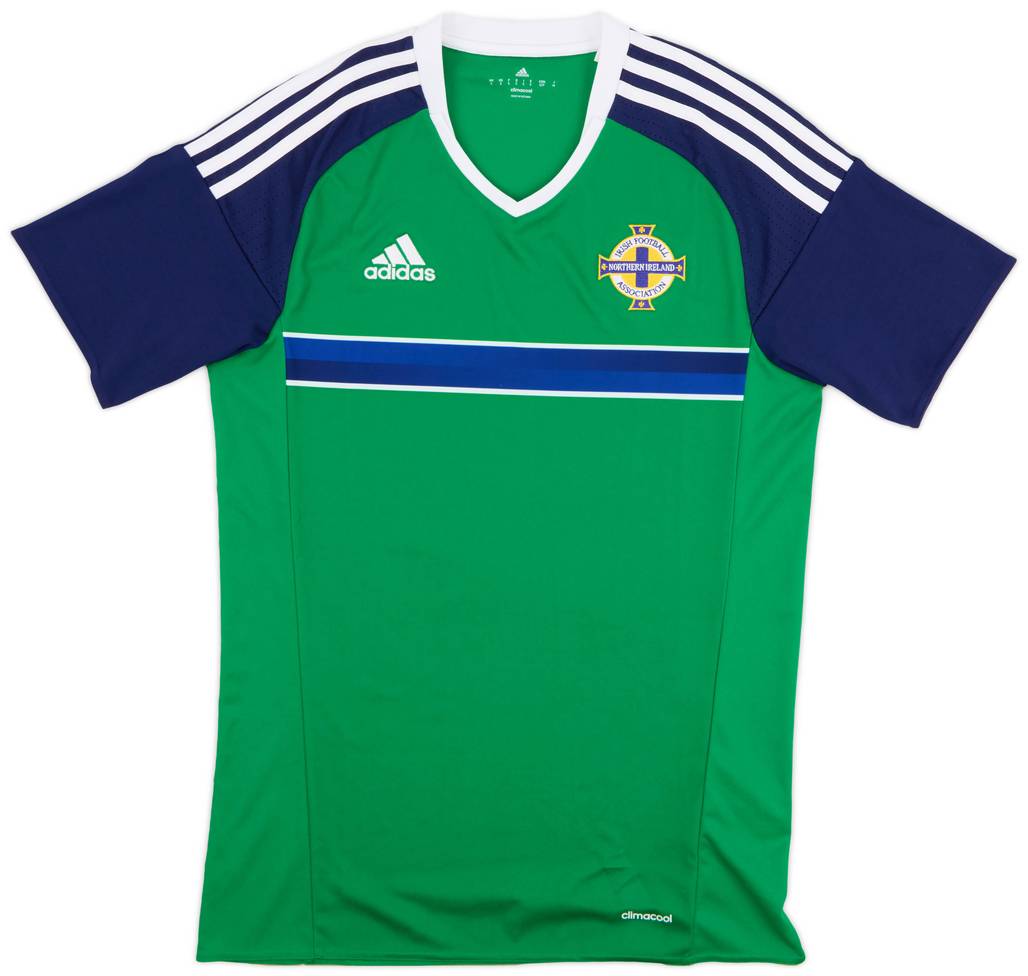 2016-17 Northern Ireland Home Shirt - 10/10 - (S)