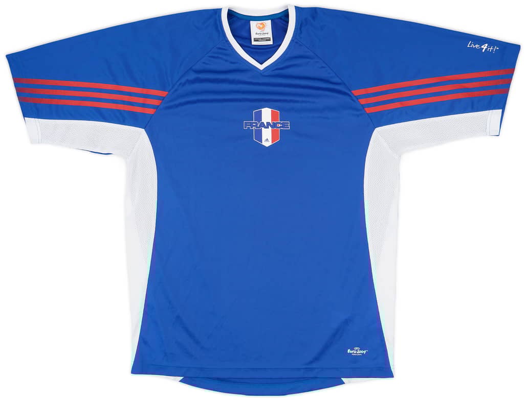 2004 France 'Euro 2004' Training Shirt - 9/10 - (M)