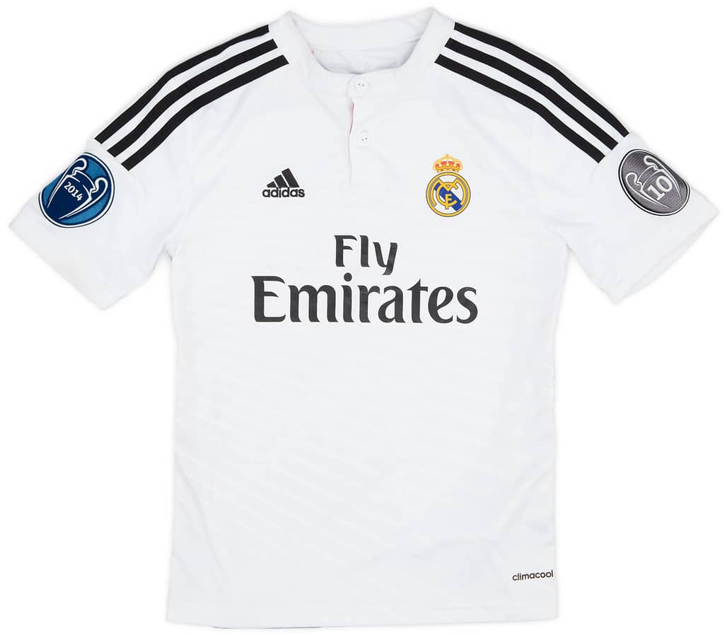 2014-15 Real Madrid Home Shirt - 6/10 - (M.Boys)