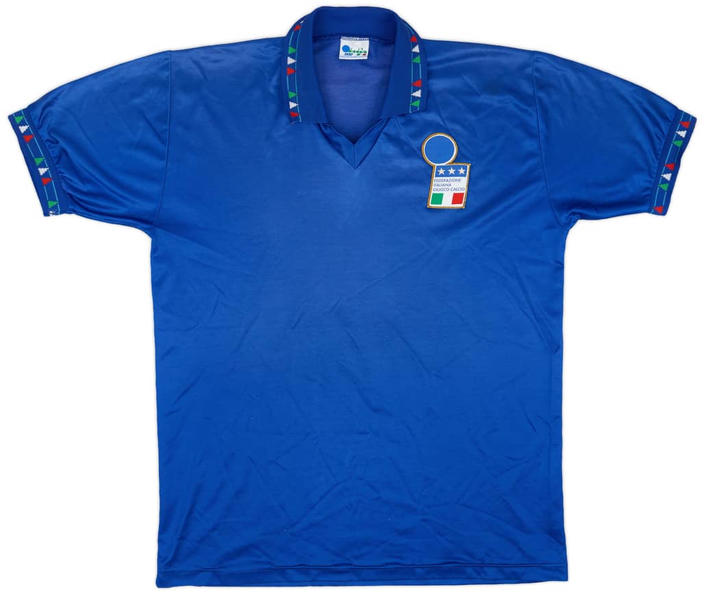 1992-93 Italy Home Shirt - 8/10 - (XL)