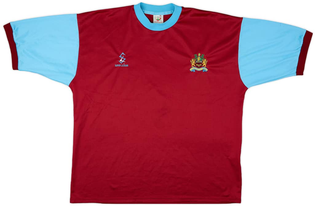 2000-01 Burnley Home Shirt - 8/10 - (XL)