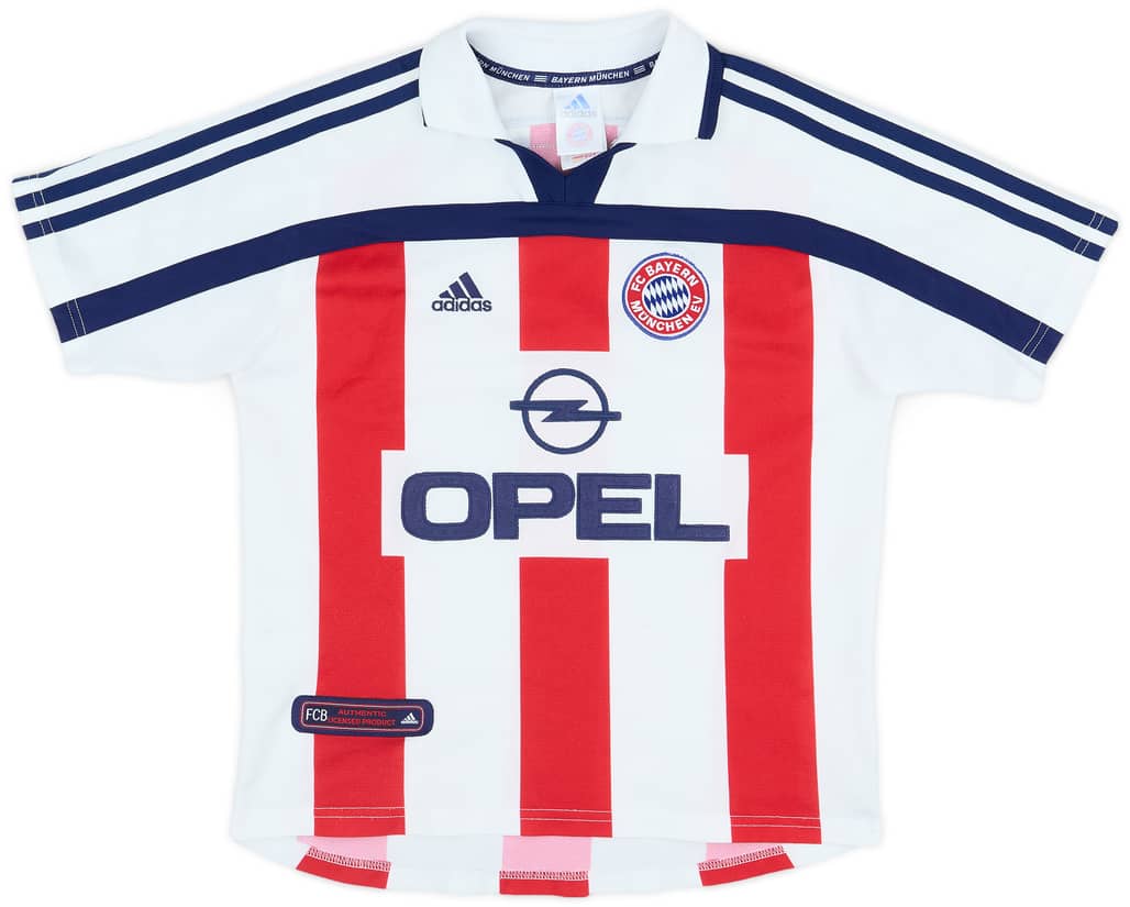 2000-01 Bayern Munich Away Shirt - 8/10 - (L.Boys)