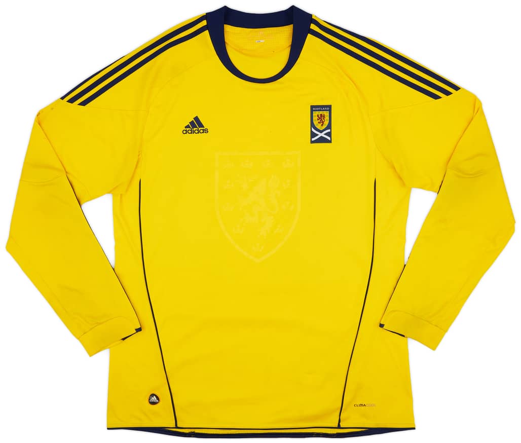 2010-11 Scotland Away L/S Shirt - 4/10 - (XL)