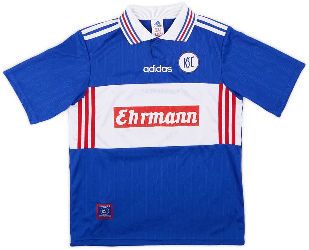 1997-98 Karlsruhe Away Shirt - 9/10 - (XL.Boys)