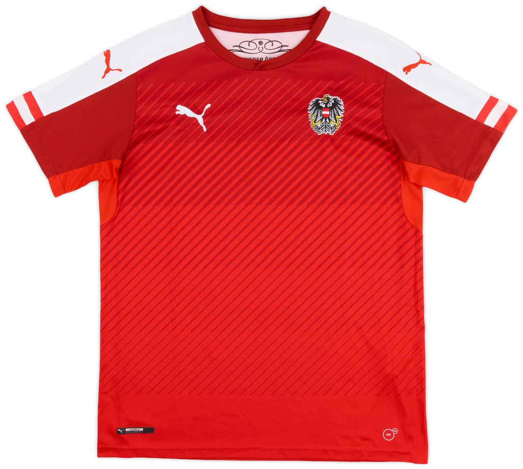 2016-17 Austria Home Shirt - 9/10 - (XL.Boys)