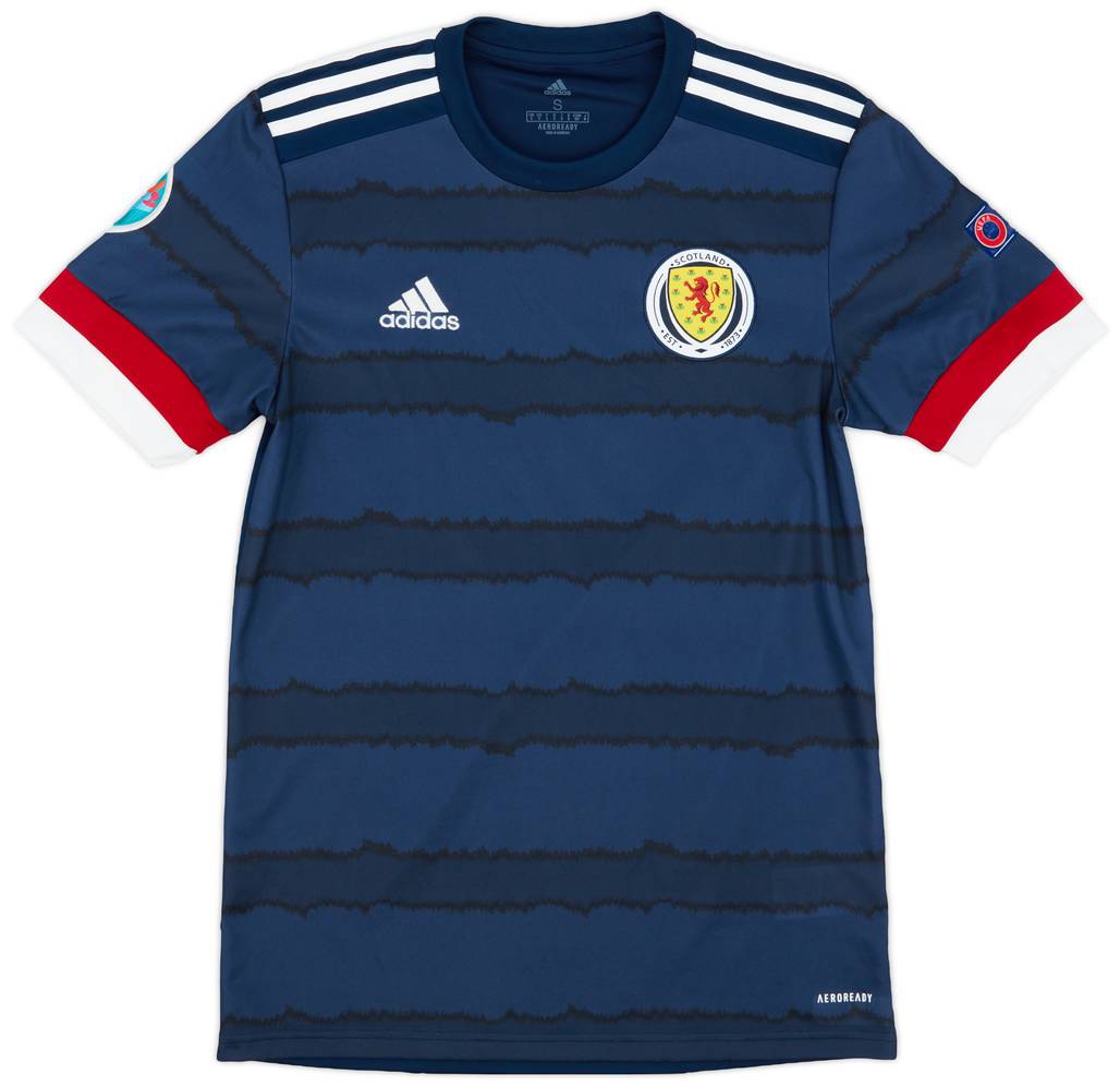 2020-22 Scotland Home Shirt - 8/10 - (S)