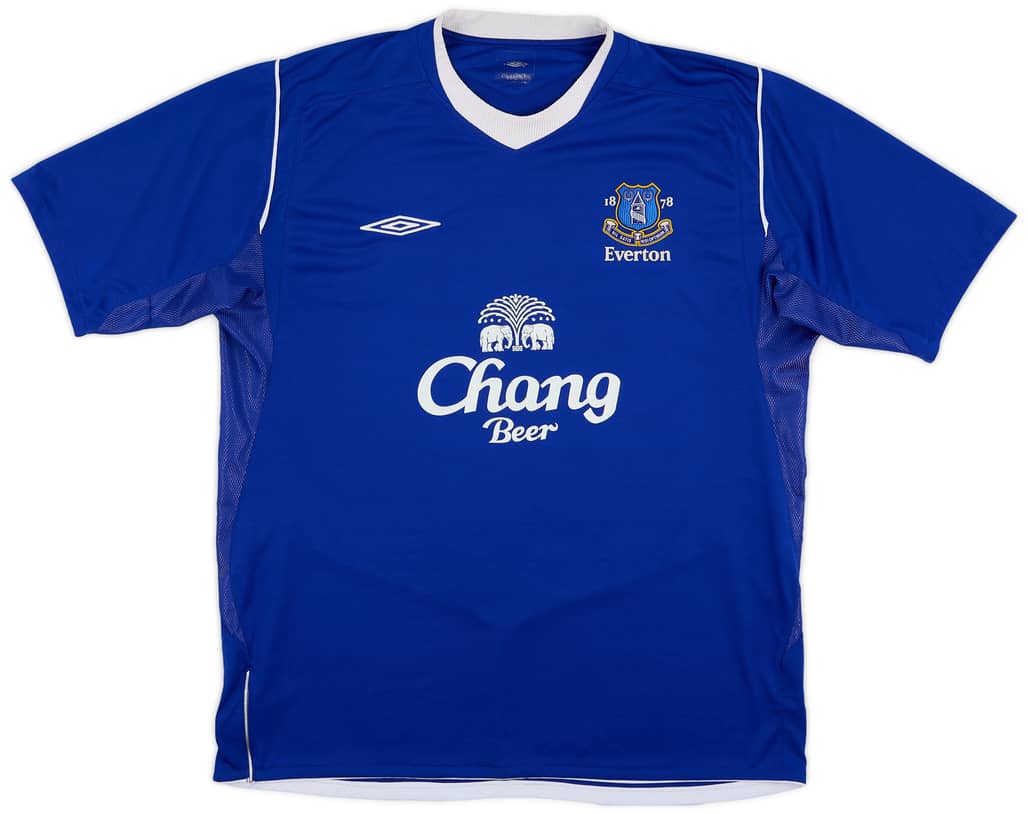 2004-05 Everton Home Shirt - 7/10 - (XL)