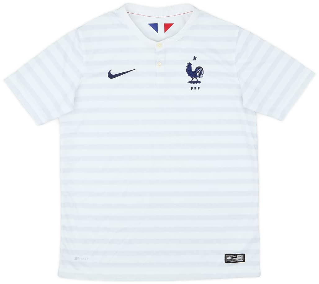 2014-15 France Away Shirt - 9/10 - (L.Boys)