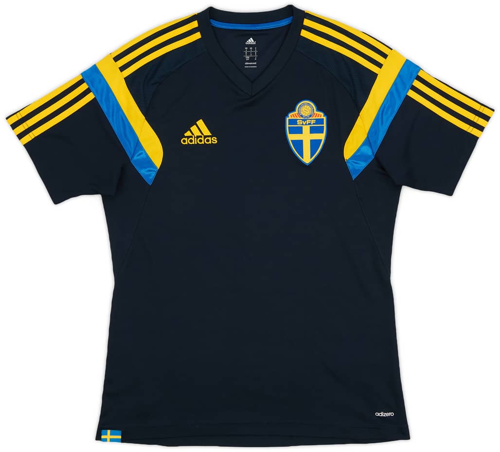 2014-15 Sweden adidas Training Shirt - 8/10 - (S)