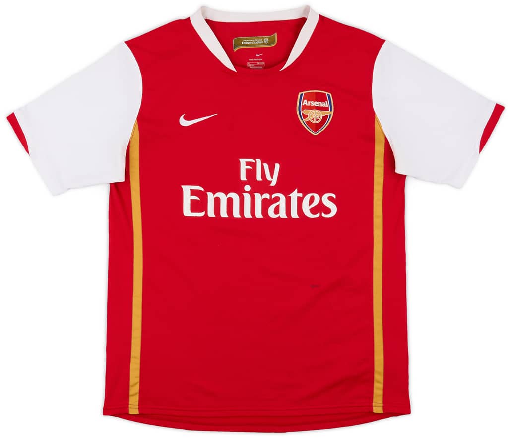 2006-08 Arsenal Home Shirt - 5/10 - (XL.Boys)