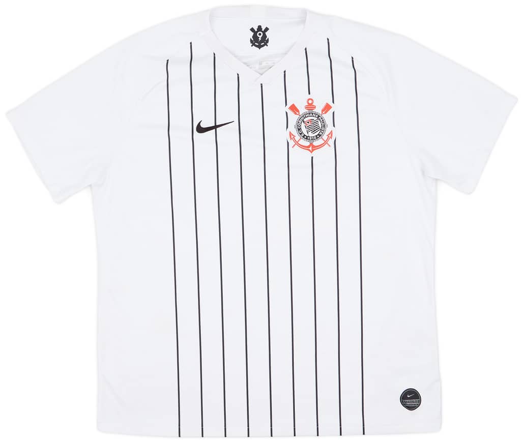 2019 Corinthians Home Shirt - 7/10 - (XXL)