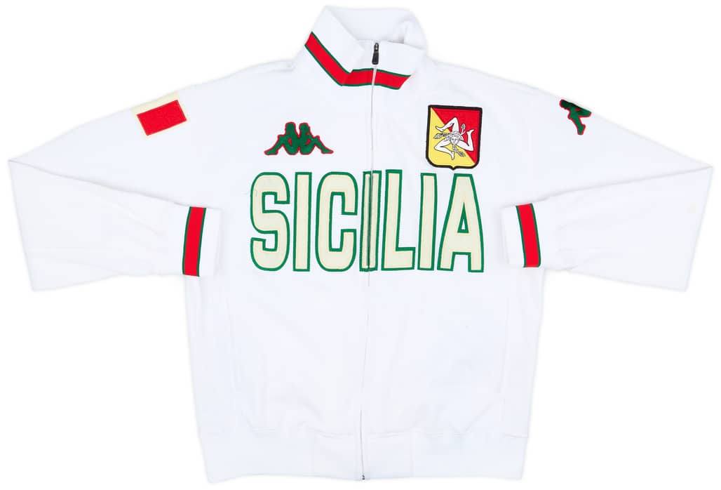 2009-10 Sicilia Kappa Track Jacket - 6/10 - (S)