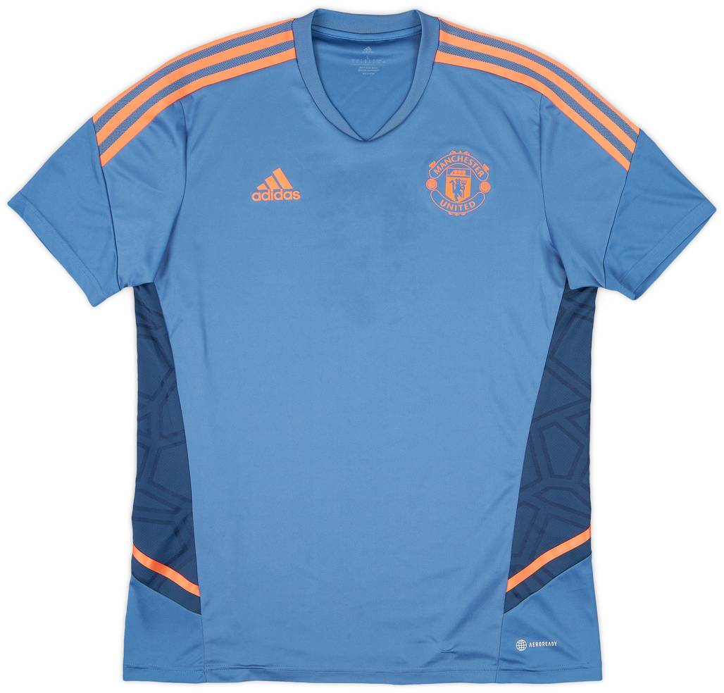 2022-23 Manchester United adidas Training Shirt - 9/10 - (L)