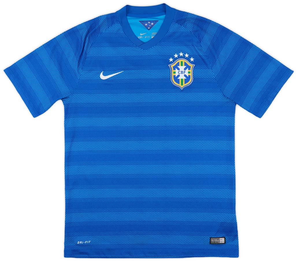 2014-15 Brazil Away Shirt - 7/10 - (M)