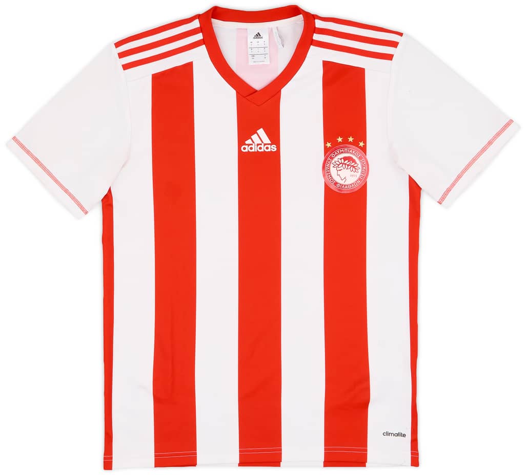 2015-16 adidas Template Shirt (Olympiakos) - 7/10 - (S)