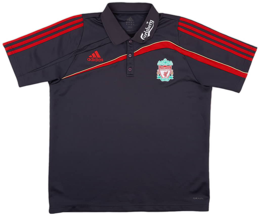 2009-10 Liverpool adidas Polo Shirt - 7/10 - (XL)