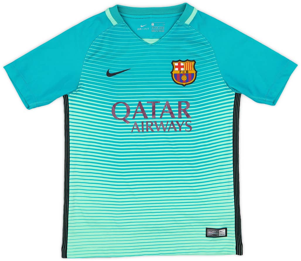 2016-17 Barcelona Third Shirt - 9/10 - (S.Boys)