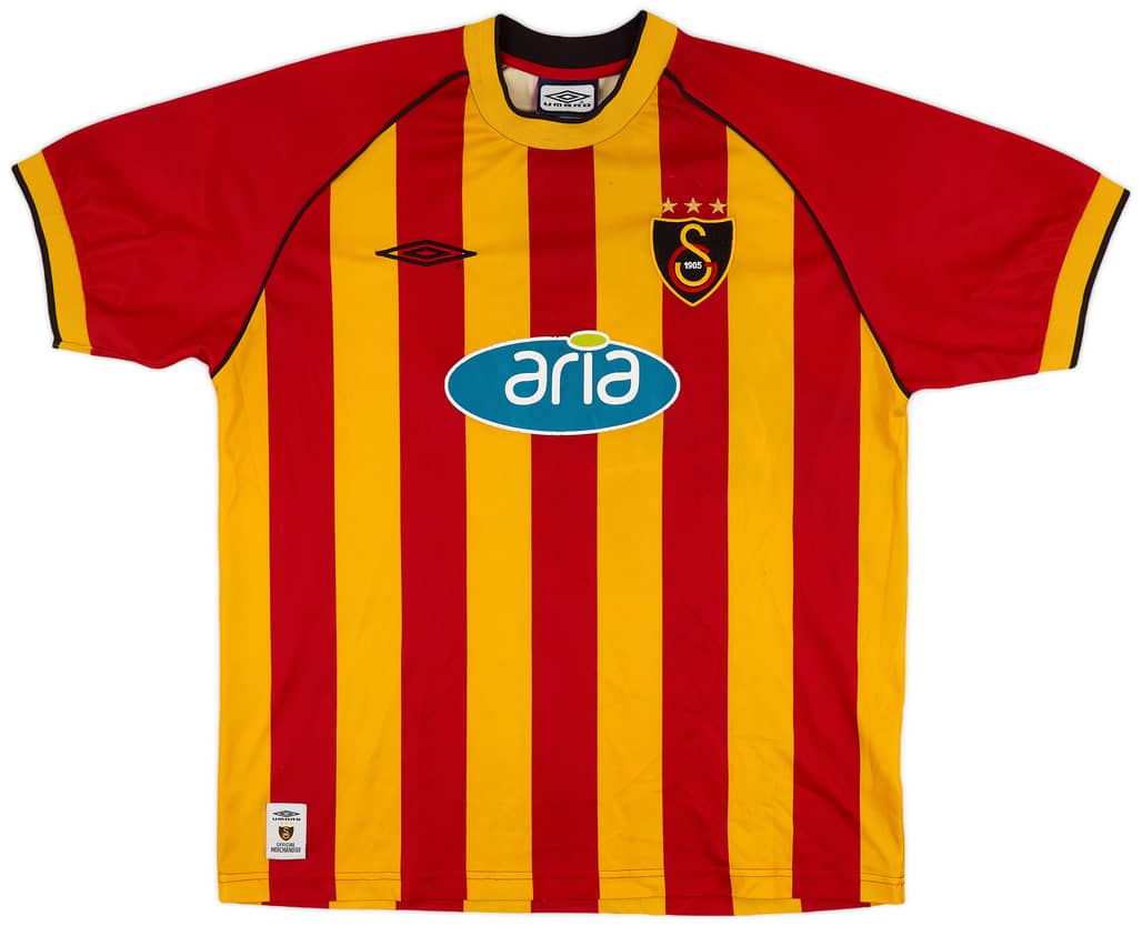 2002-03 Galatasaray Home Shirt - 7/10 - (L)