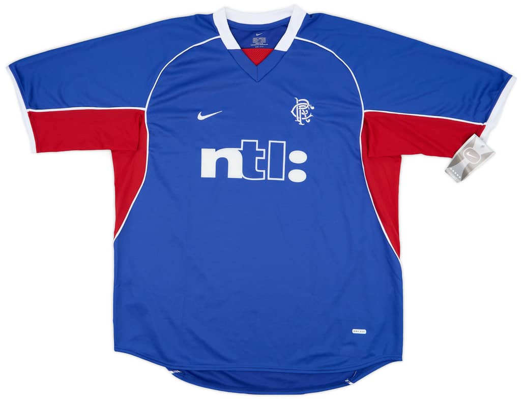 2001-02 Rangers Home Shirt (XL)