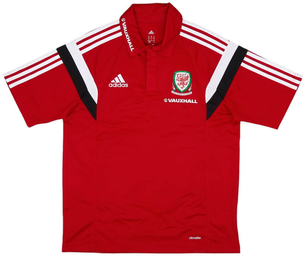 2013-14 Wales adidas Travel Polo - 10/10 - (M)