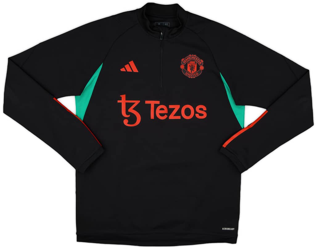 憧れ adidas United Manchester 2023-24 1/4 (M) - 8/10 - Top Drill Zip ウェア