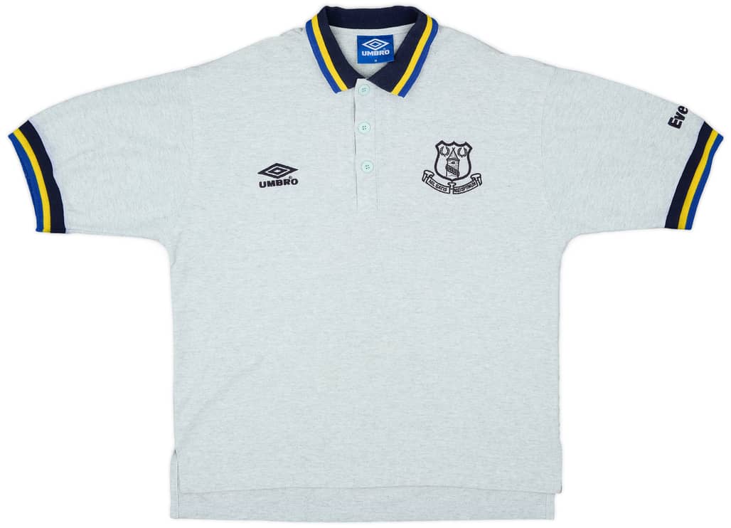 1999-00 Everton Umbro Polo Shirt - 9/10 - (M)