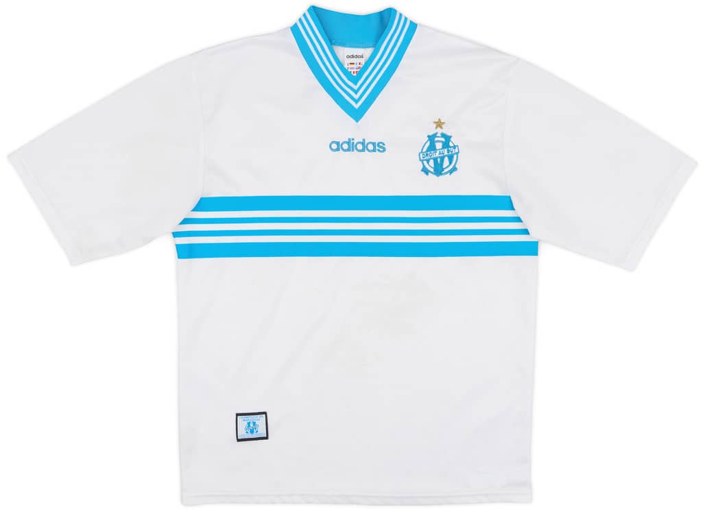 1997-98 Olympique Marseille Home Shirt - 7/10 - (M)