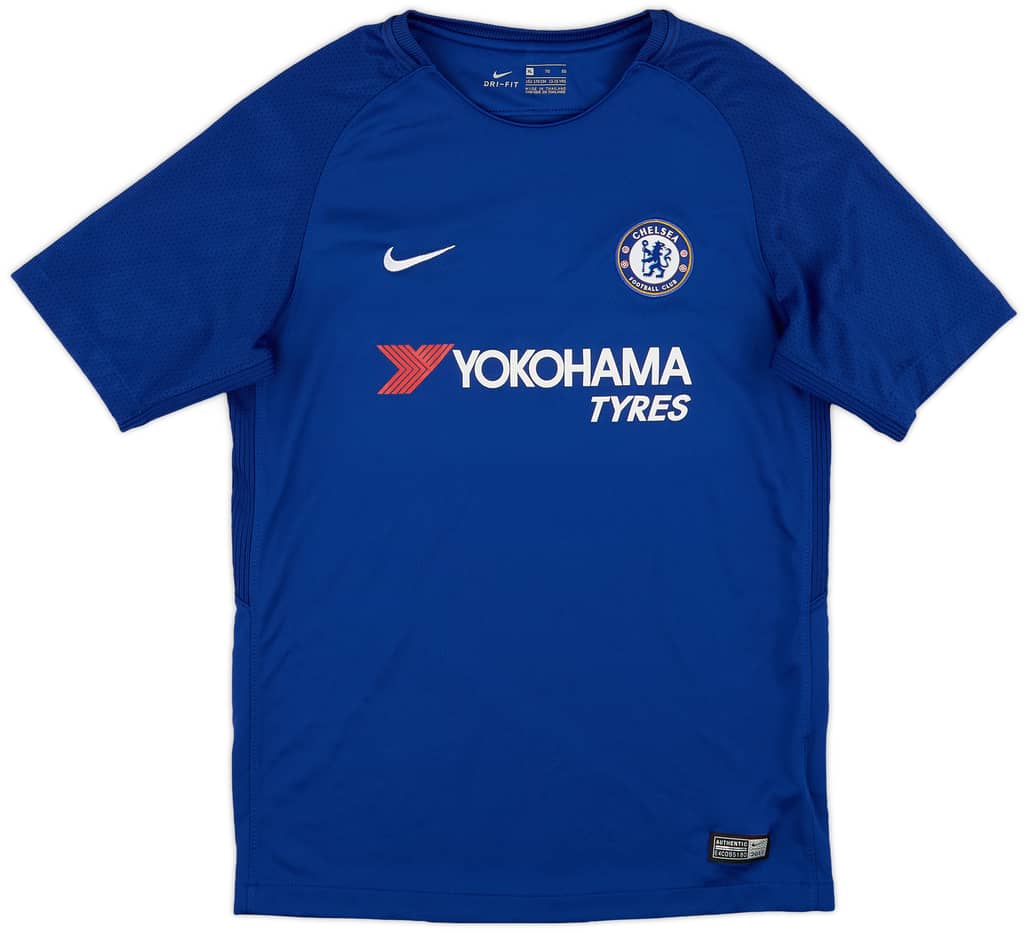 2017-18 Chelsea Home Shirt - 8/10 - (XL.Boys)