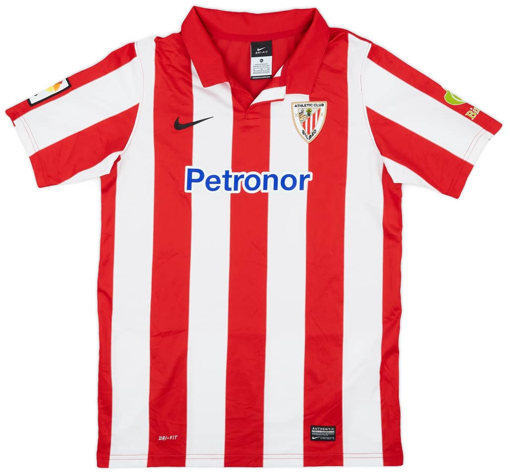 2013-14 Athletic Bilbao Home Shirt - 8/10 - (XL.Boys)