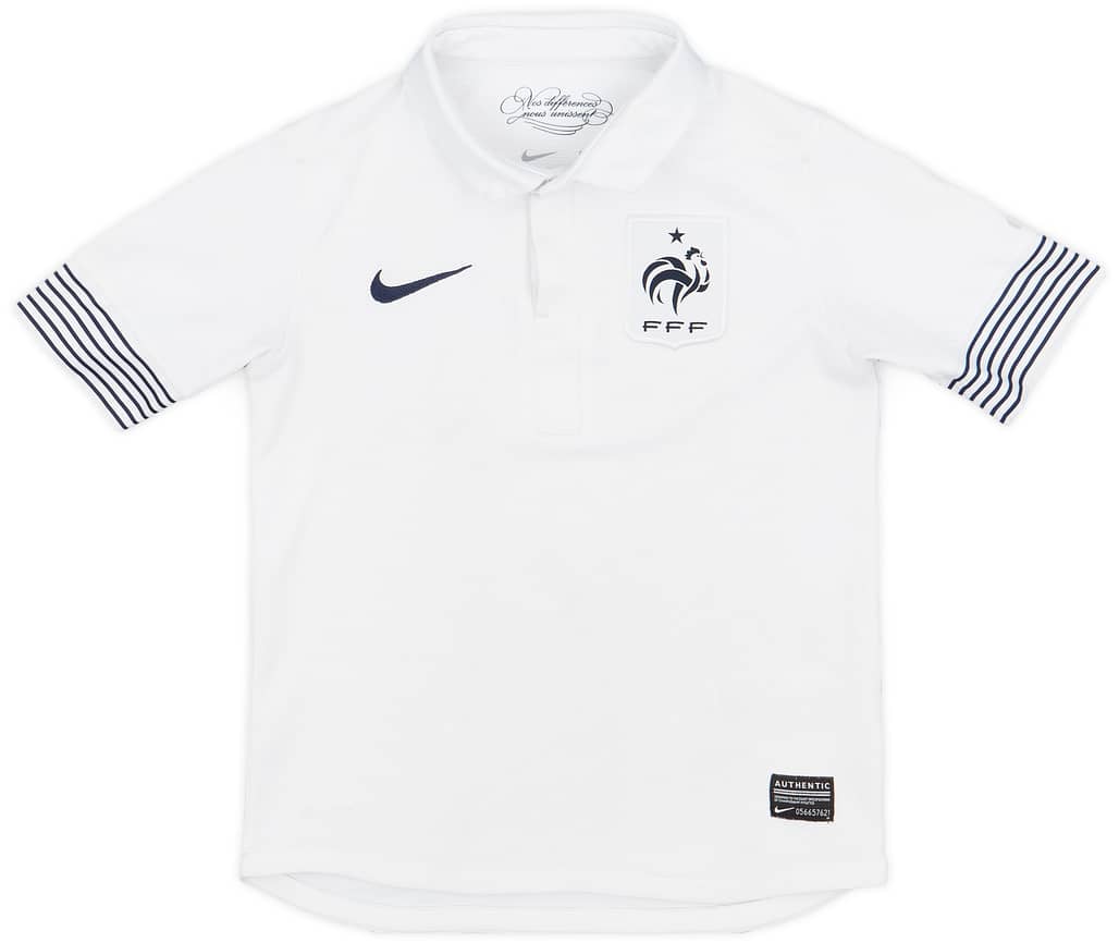 2012-13 France Away Shirt - 9/10 - (S.Boys)