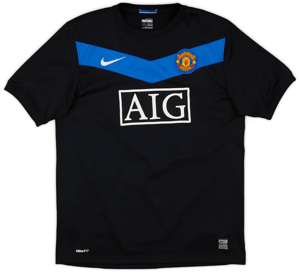 2009-10 Manchester United Away Shirt - 8/10 - (XL.Boys)