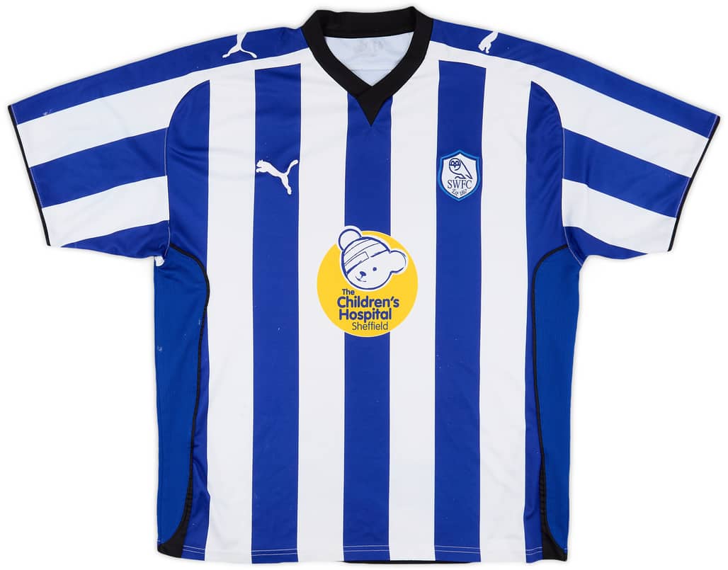 2009-10 Sheffield Wednesday Home Shirt - 6/10 - (L)