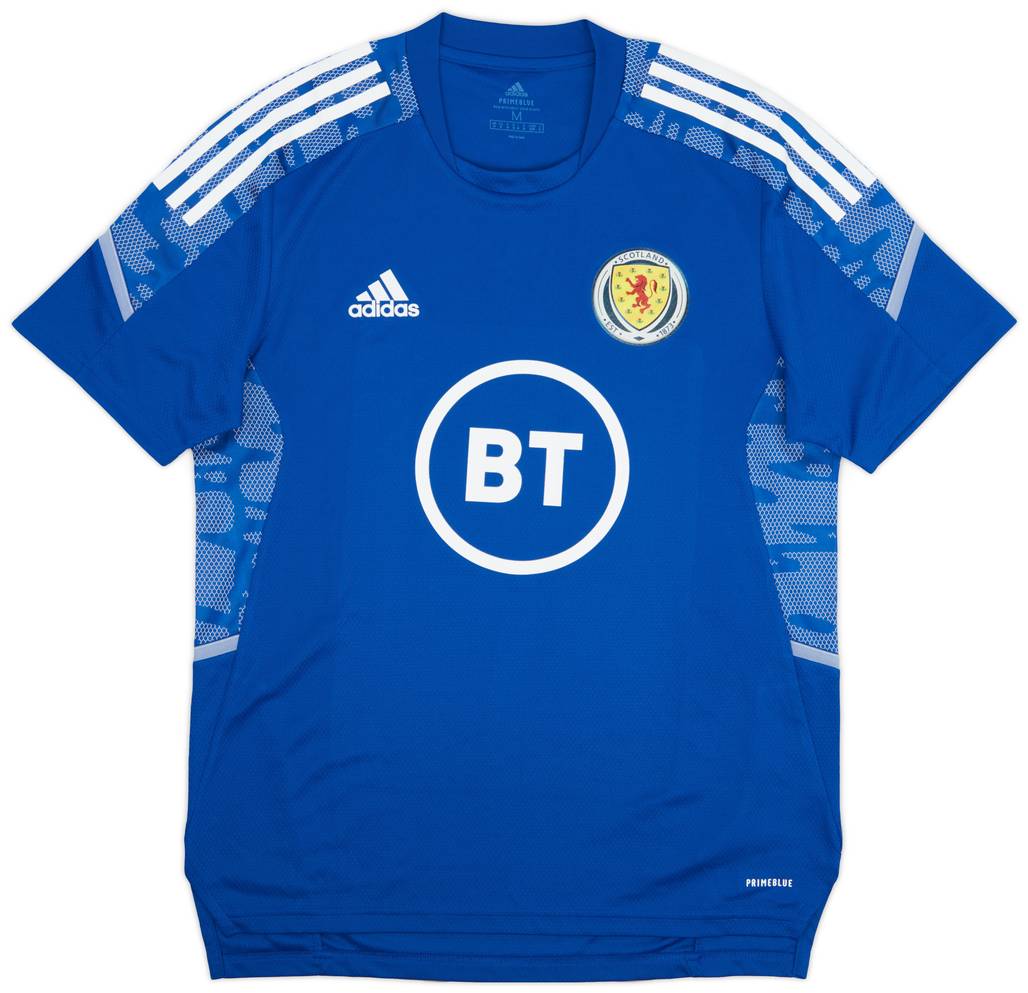 2021-22 Scotland adidas Training Shirt - 9/10 - (M)