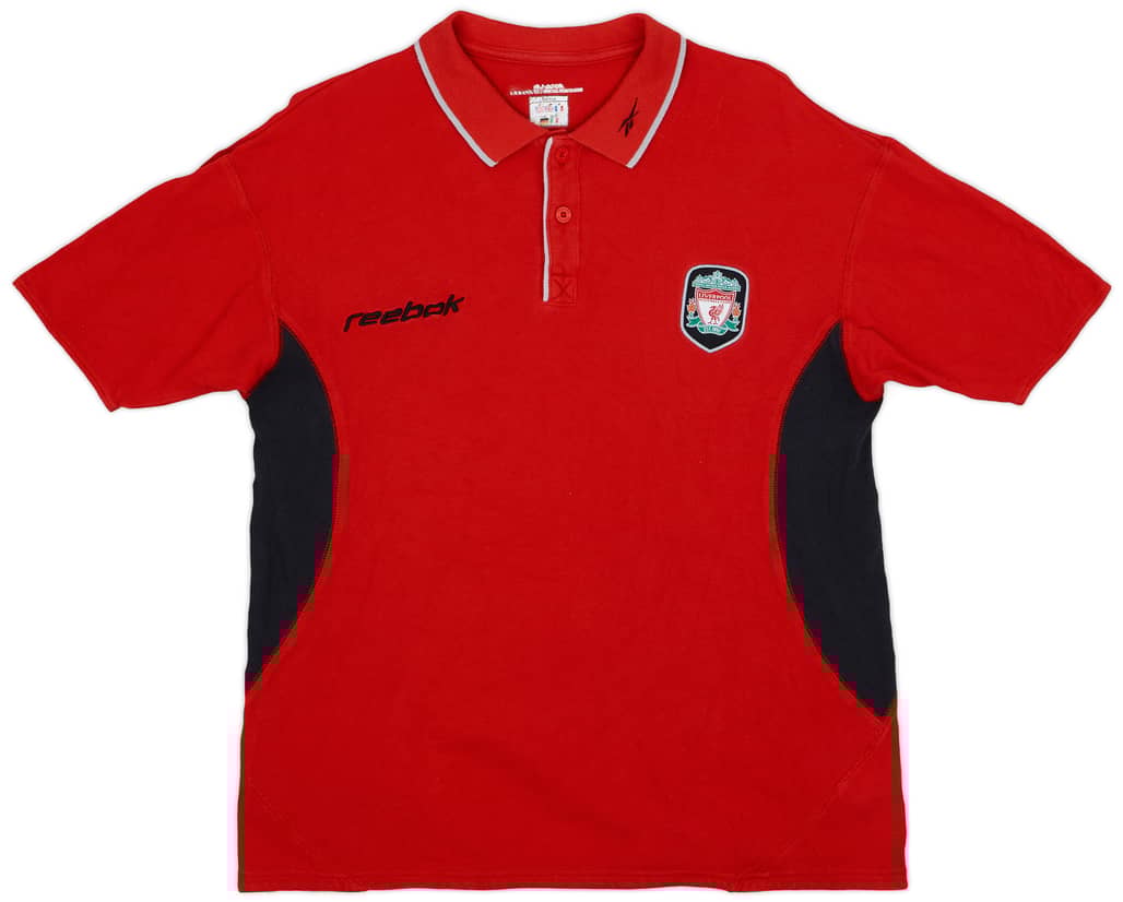 2002-04 Liverpool Reebok Polo Shirt - 9/10 - (S)