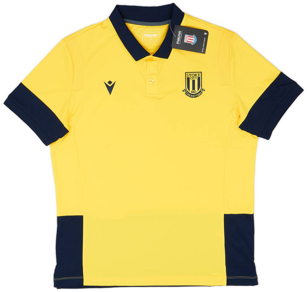 2020-21 Stoke City Macron Polo Shirt (L)