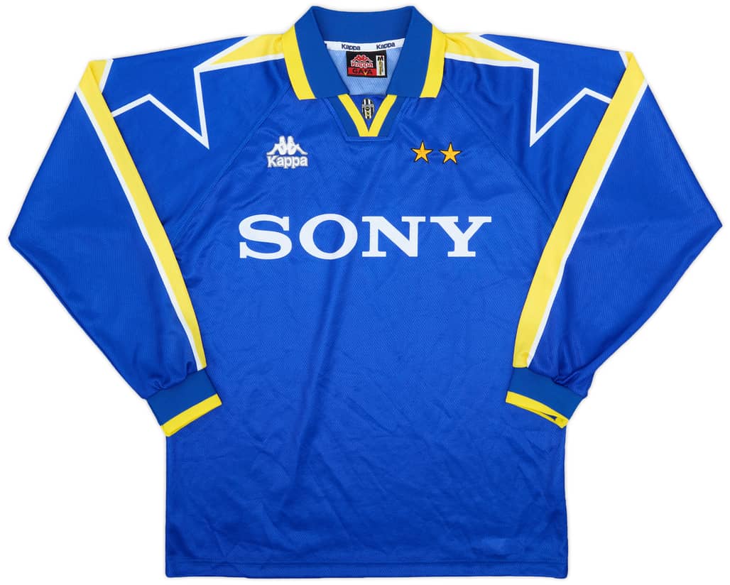 1996-97 Juventus Away L/S Shirt - 9/10 - (M)