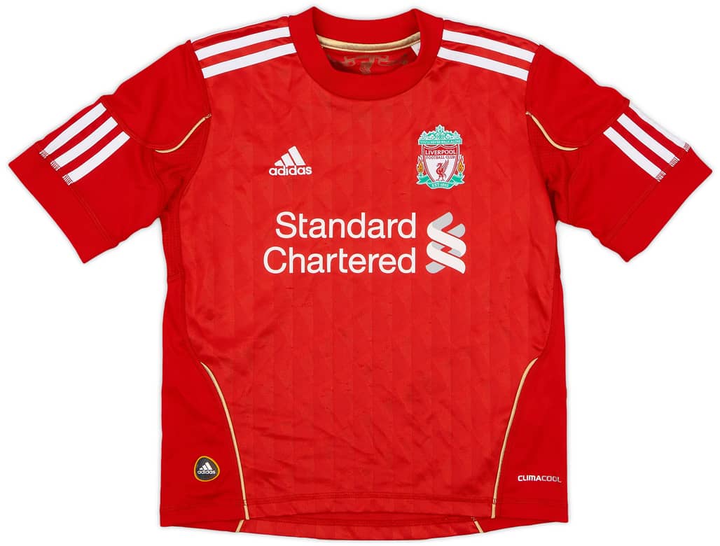 2010-12 Liverpool Home Shirt - 8/10 - (7-8 Years)