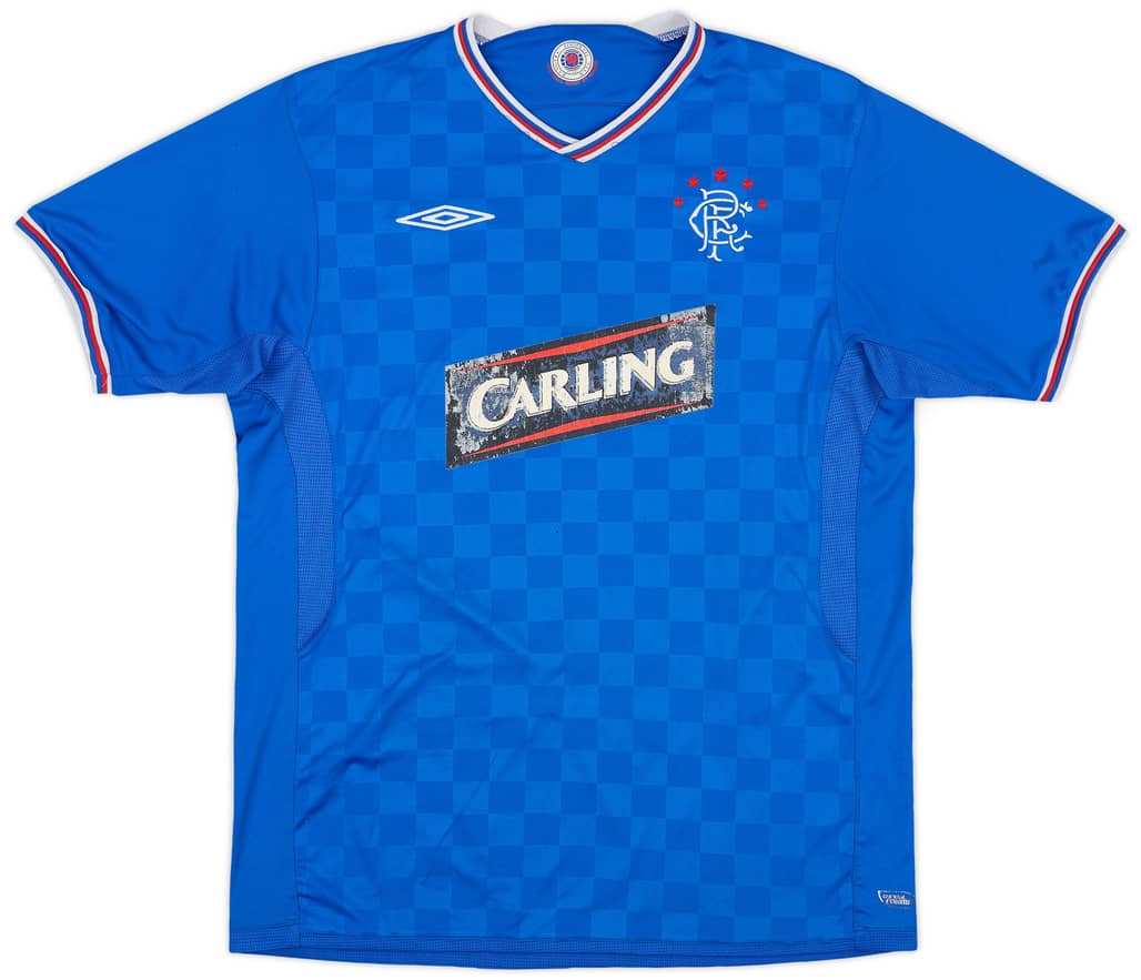 2009-10 Rangers Home Shirt - 4/10 - (L)