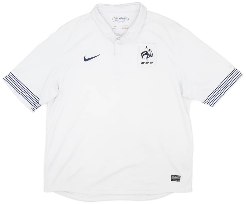 2012-13 France Away Shirt - 7/10 - (XXL)
