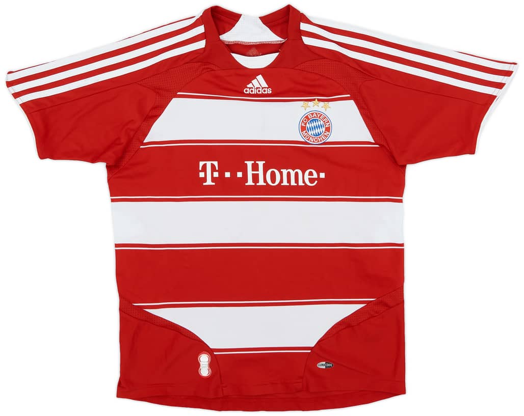 2007-08 Bayern Munich Home Shirt - 7/10 - (XL.Boys)