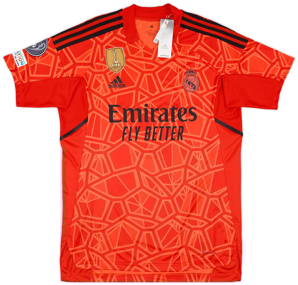 2022-23 Real Madrid GK Away Shirt Courtois #1 (L)