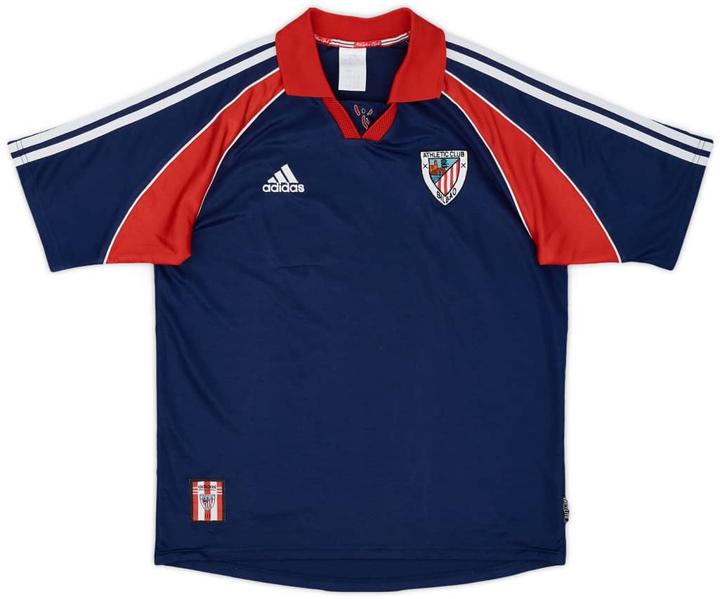 1999-01 Athletic Bilbao Away Shirt - 9/10 - (XL.Boys)