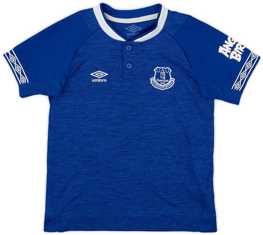 2018-19 Everton Home Shirt - 5/10 - (6-7 Years)
