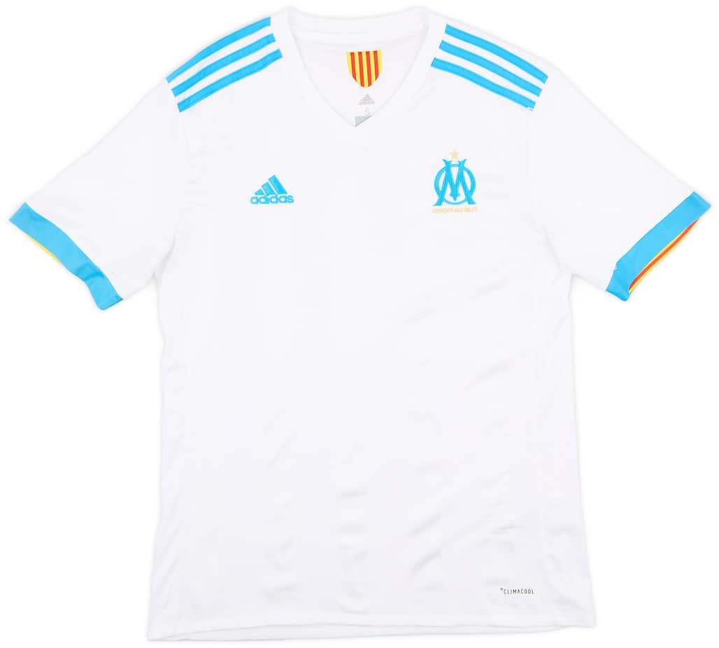 2017-18 Olympique Marseille Home Shirt - 7/10 - (S)