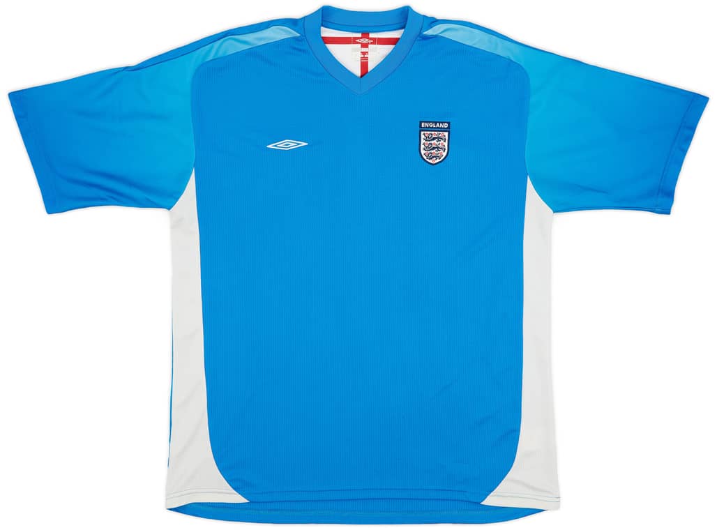 2004-06 England Umbro Training Shirt - 6/10 - (XL)