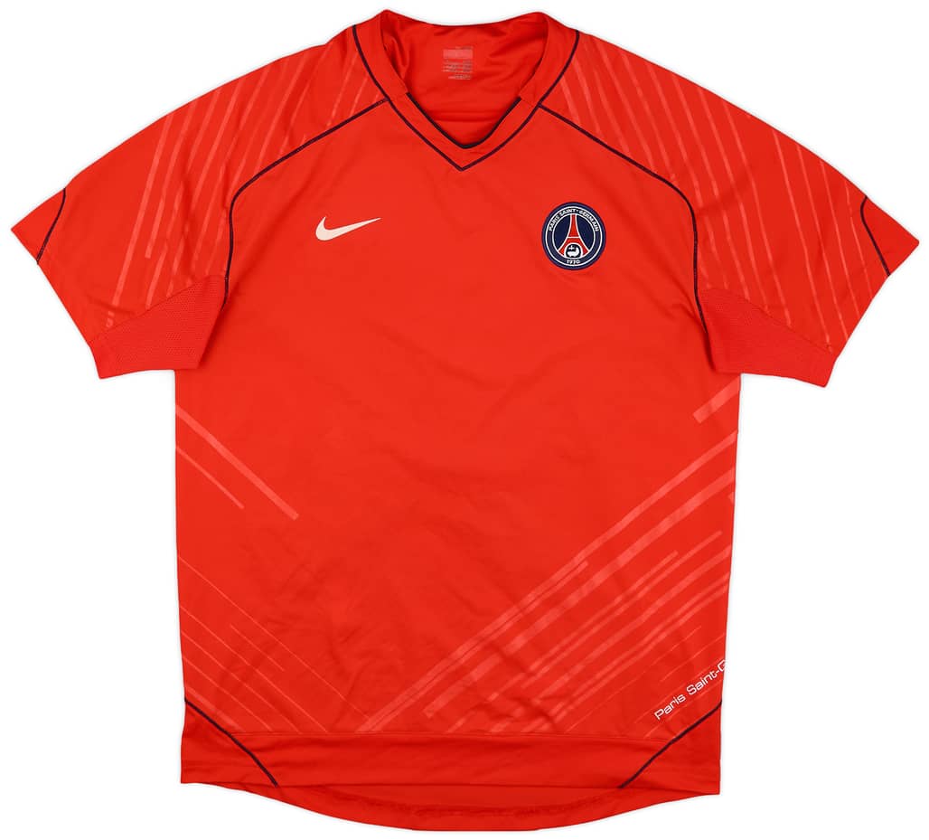 2007-08 Paris Saint-Germain Player Issue Nike Training Shirt - 9/10 - (L)