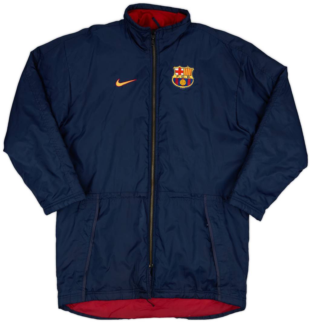 1998-99 Barcelona Nike Padded Bench Coat - 5/10 - (S)